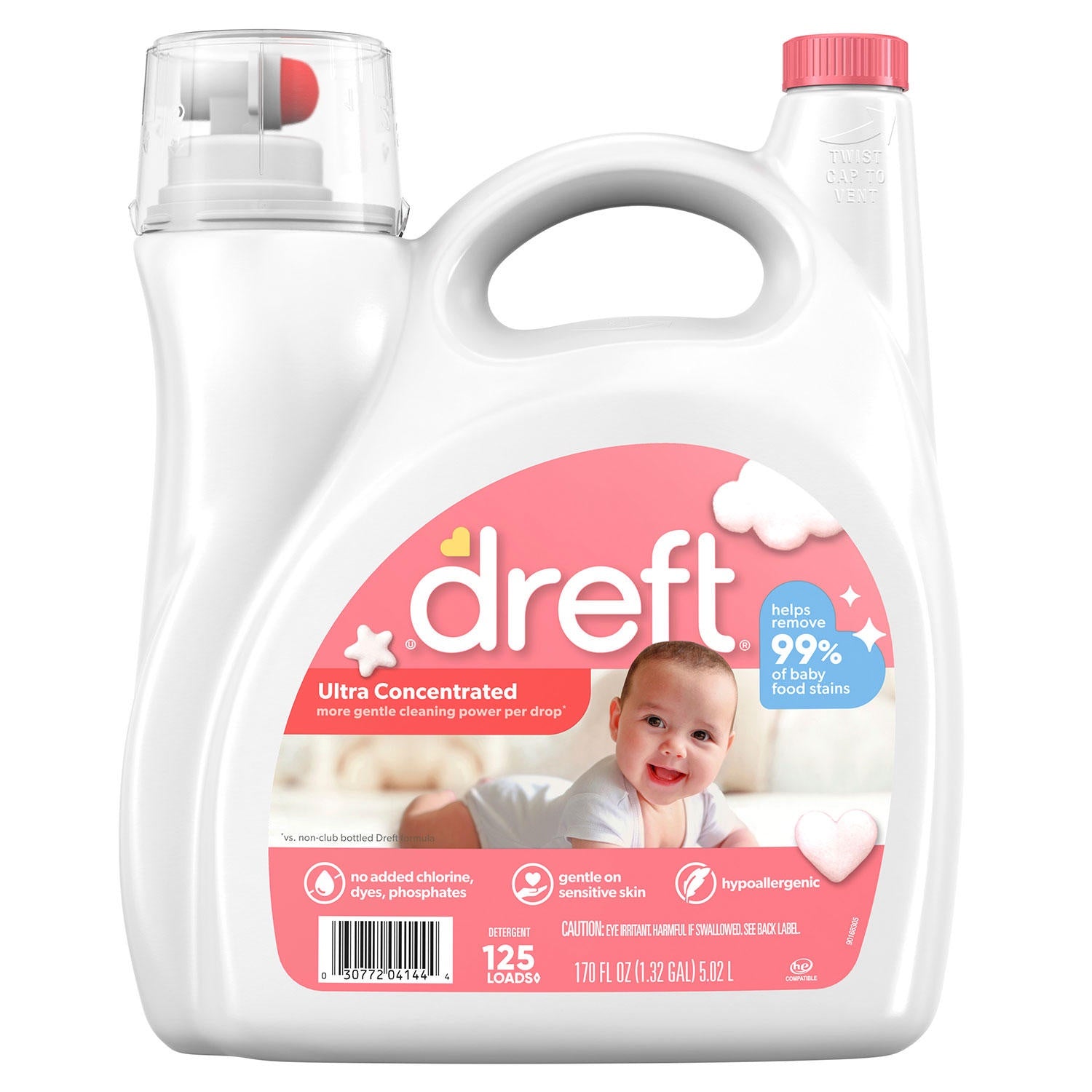 Dreft Liquid Baby Laundry Detergent 170 oz