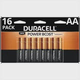 Duracell Power Boost Batteries AA 16ct