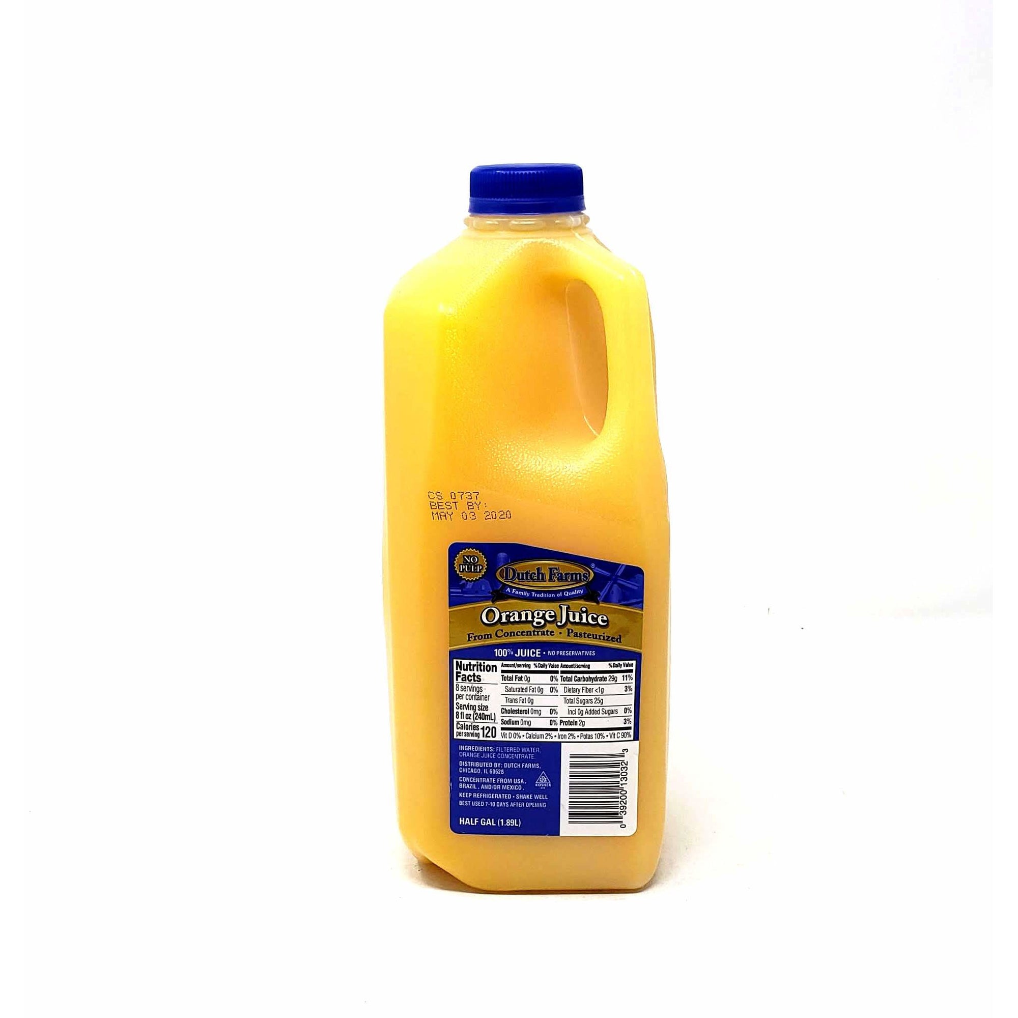 Dutch Farms Orange Juice 64oz (Chilled)