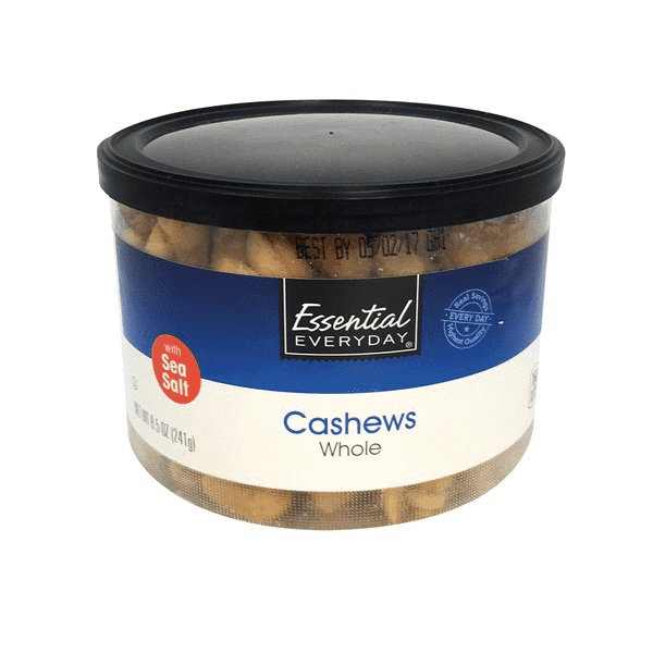 Essential Everyday Cashews Whole 8.5oz