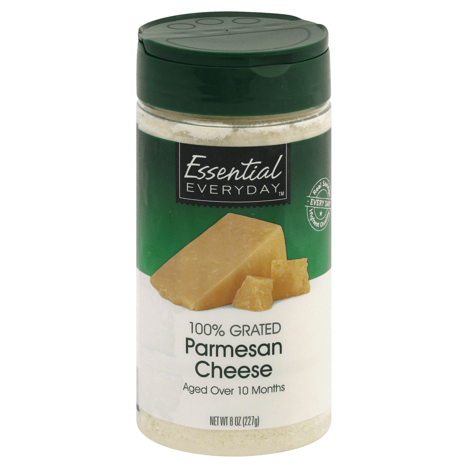 Essential Everyday Grated Parmesan Cheese 8oz