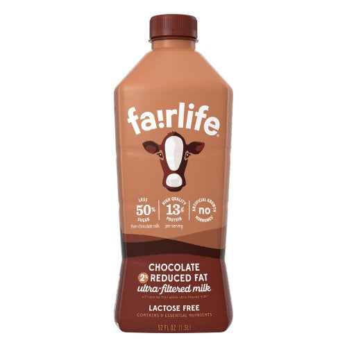 Fairlife Chocolate 2% Reduced Fat Ultra-Filtered Milk 1.5L