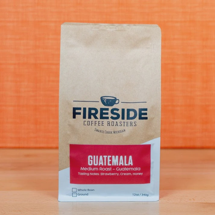 Fireside Coffee Guatemala Whole Bean, 12 oz