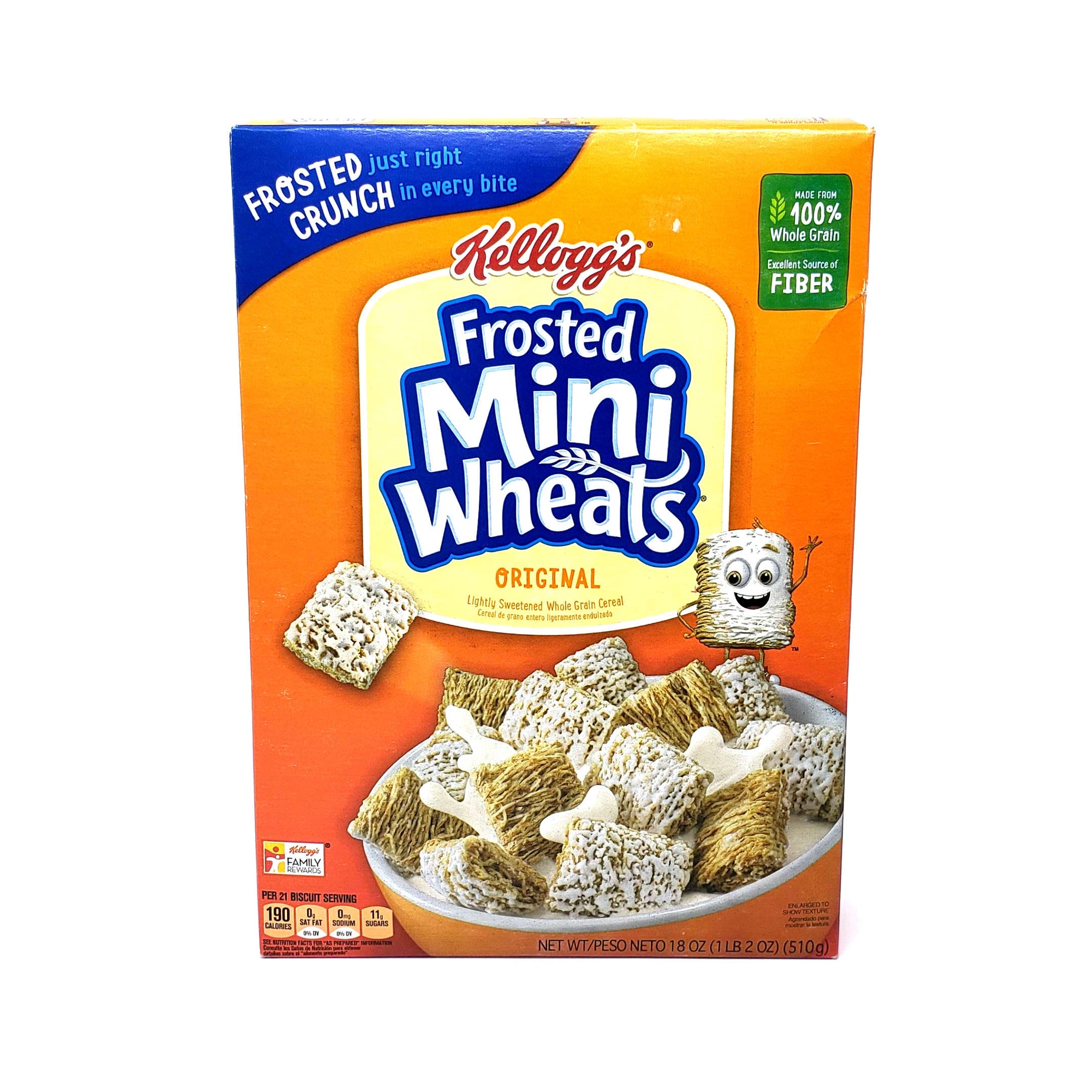 Kelloggs Cereal Frosted Mini Wheats 18oz