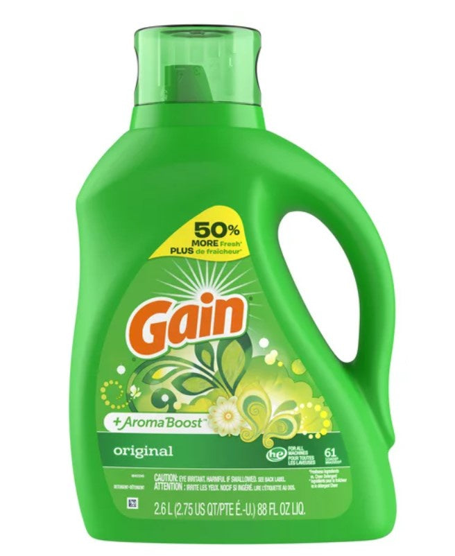 Gain Laundry Detergent Original 88oz