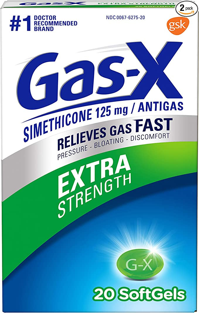 Gas-X Extra Strong Softgels 20 ct.