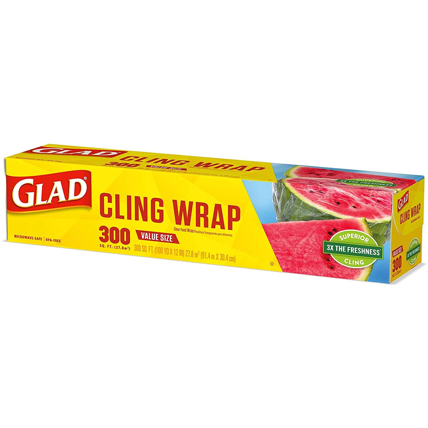 Glad Cling Plastic Wrap 200sqft