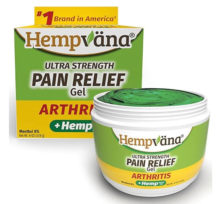 Hempvana Ultra Strength Pain Relief Cream With Lidocaine 4oz.