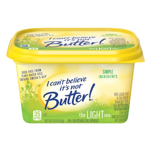 I Can't Believe It's Not Butter Light  One 15oz