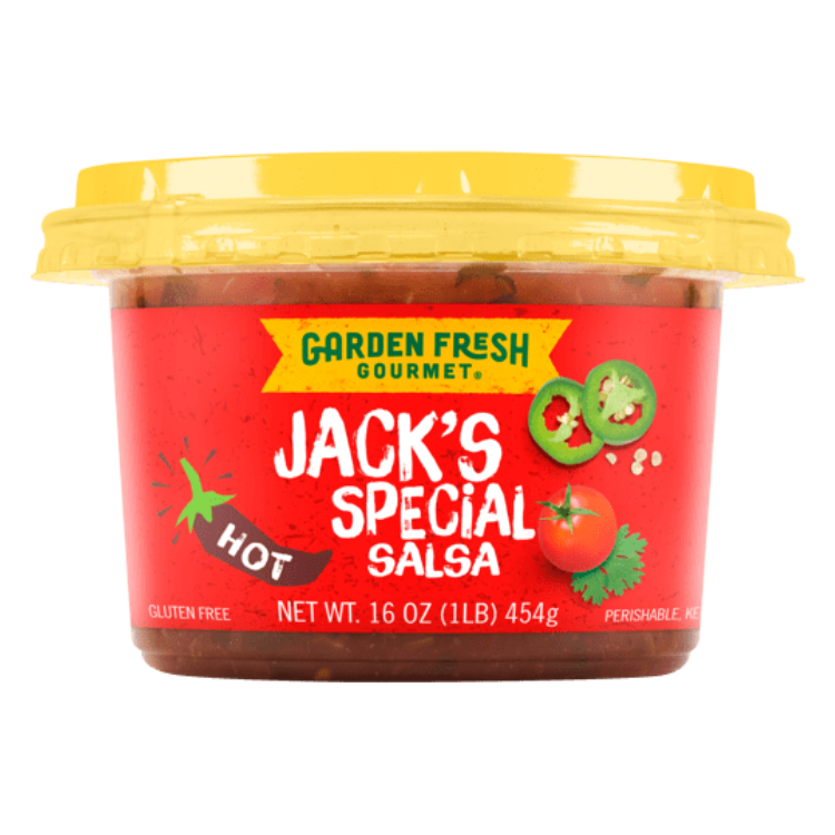 Jacks Special Garden Fresh Salsa Hot 16oz