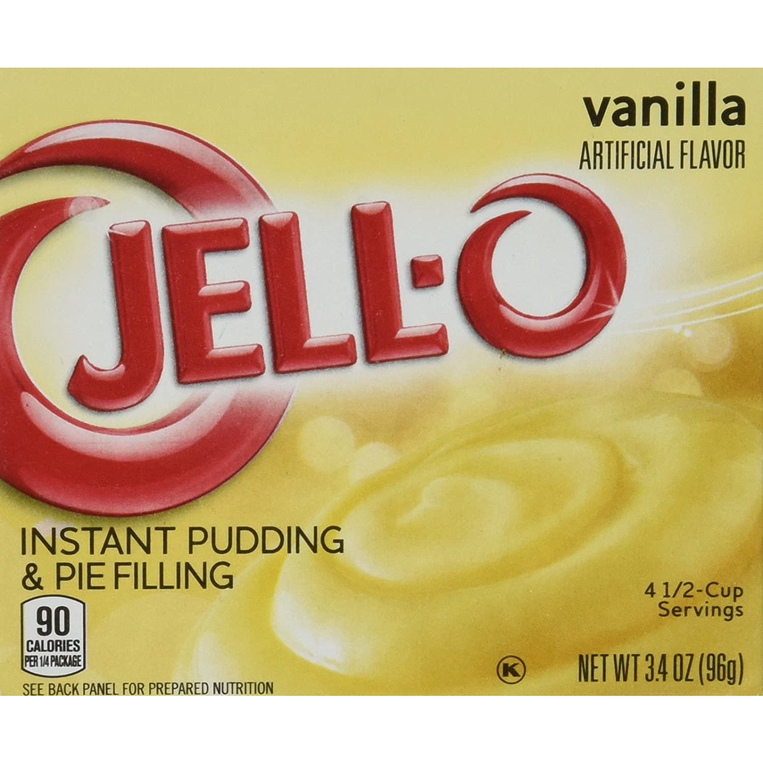 Jello Instant Vanilla Pudding Mix 3.4oz