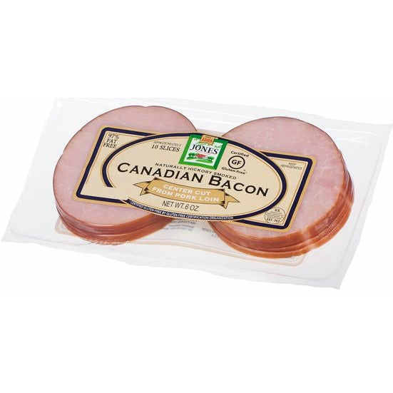 Jones Dairy Canadian Bacon Sliced