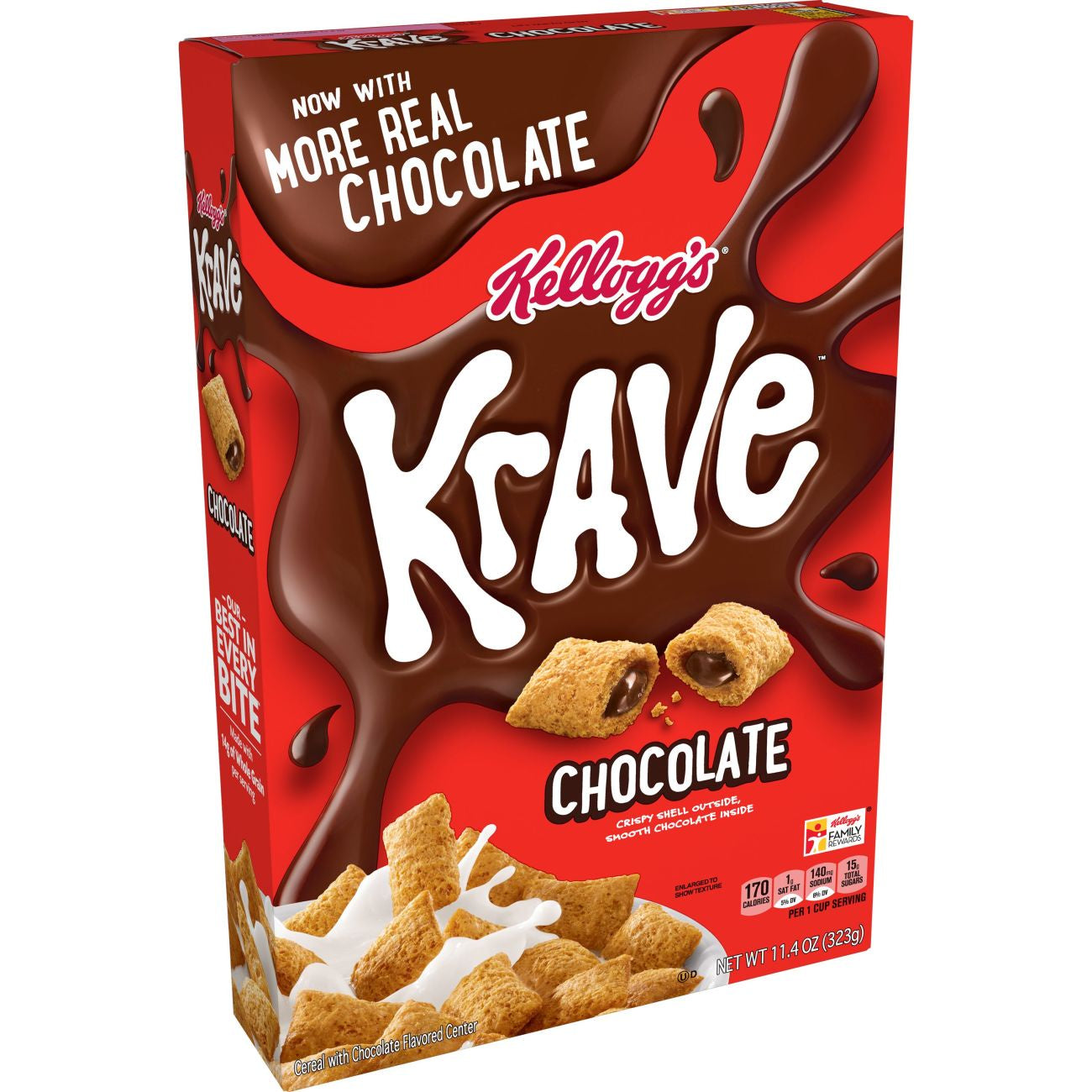 Kelloggs Chocolate Krave Cereal 11.4oz