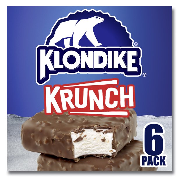 Klondike Krunch Bars 6 ct