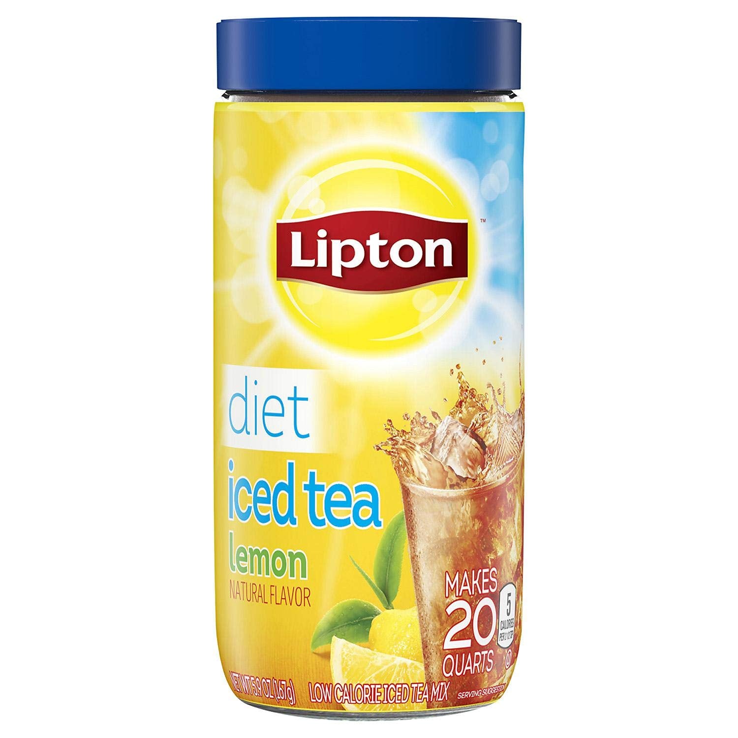 Lipton Diet Iced Tea Mix Lemon 5.9oz