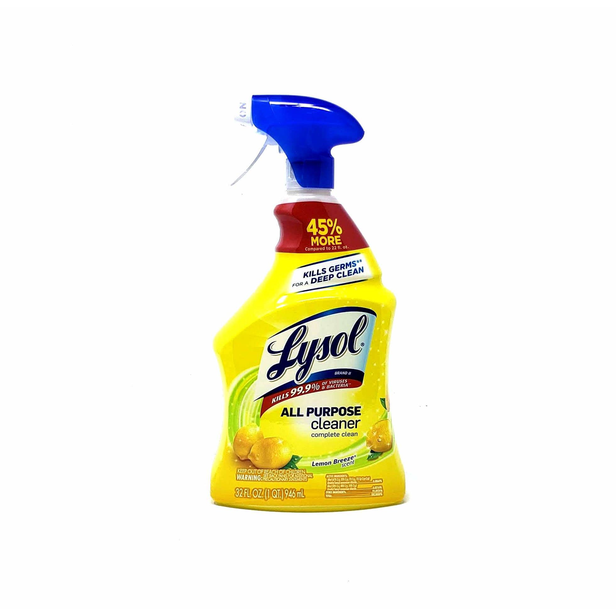 Lysol All Purpose Cleaner Lemon Breeze 32oz