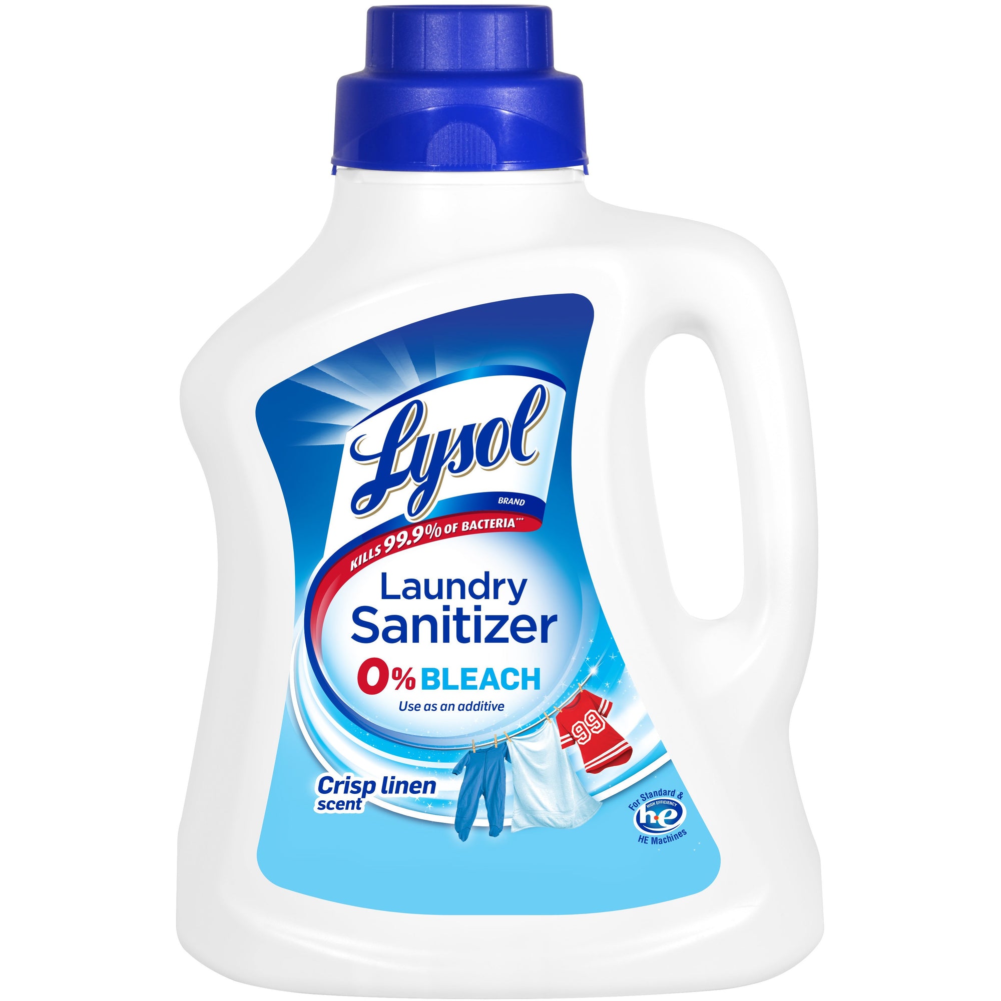 Lysol Laundry Sanitizer 0% Bleach Crisp Linen 90oz