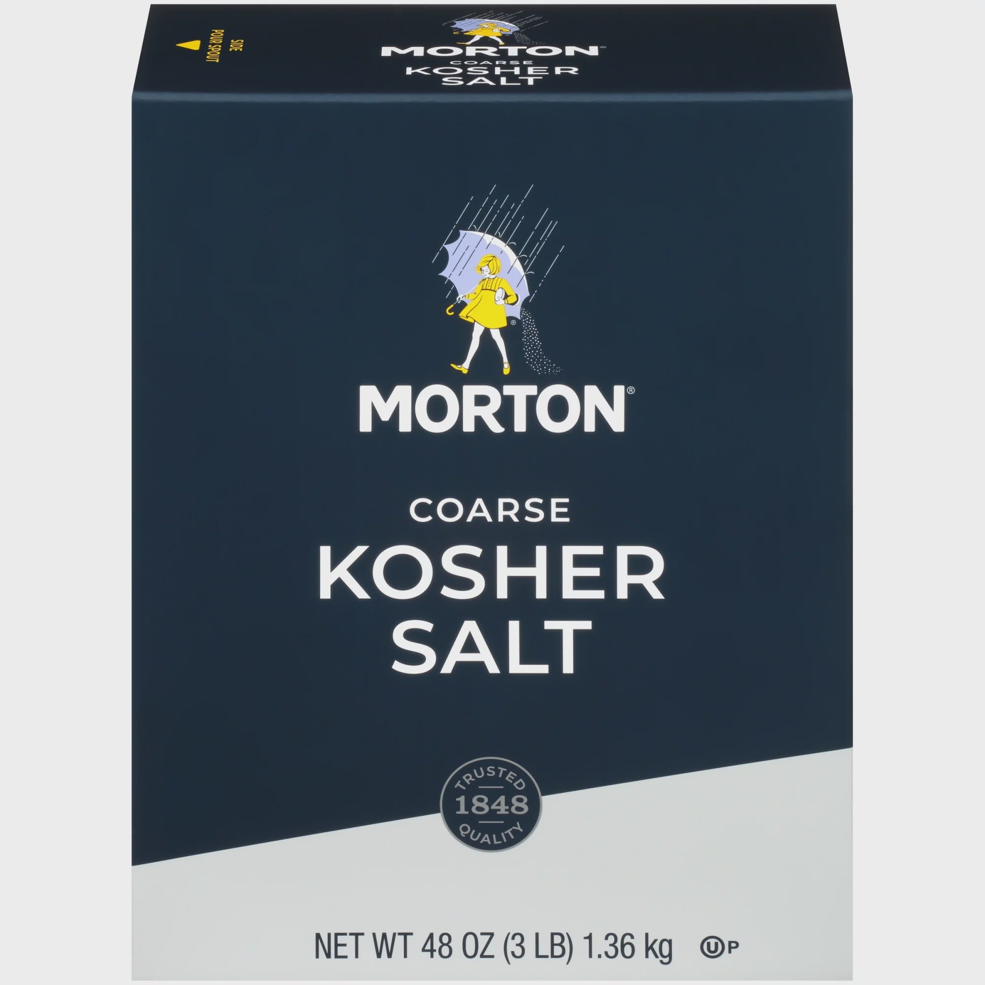 Morton Coarse Kosher Salt 48 oz