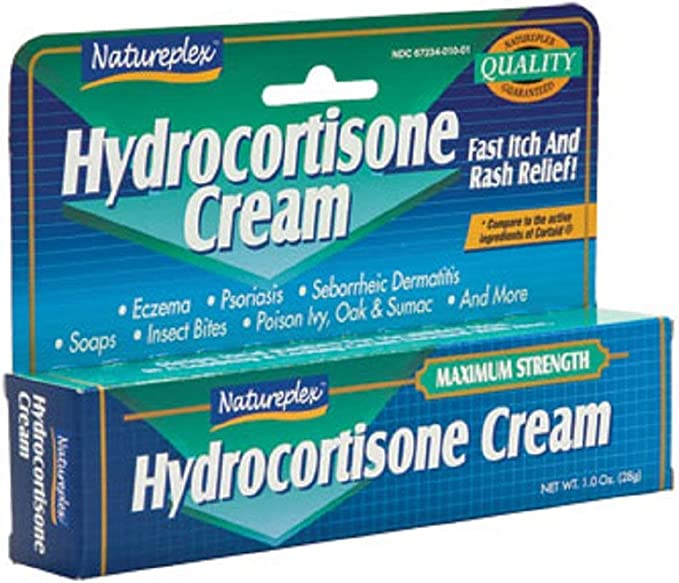 Natureplex Hydrocortisone Cream Original 1oz