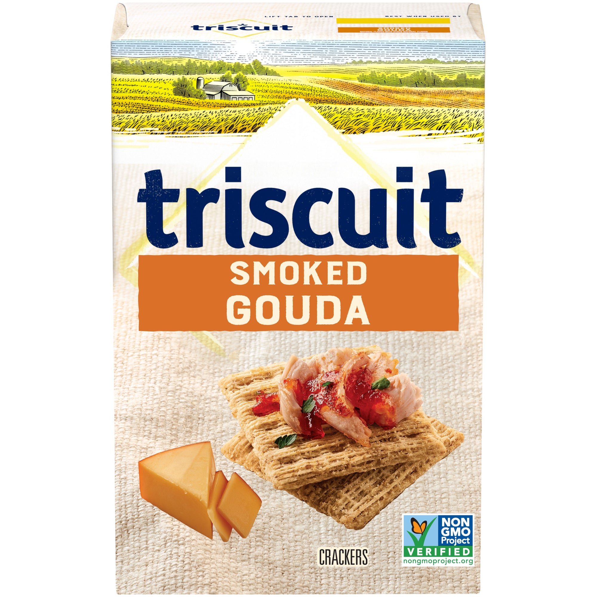 Nabisco Triscuit Wheat Crackers Smoked Gouda 8.5oz