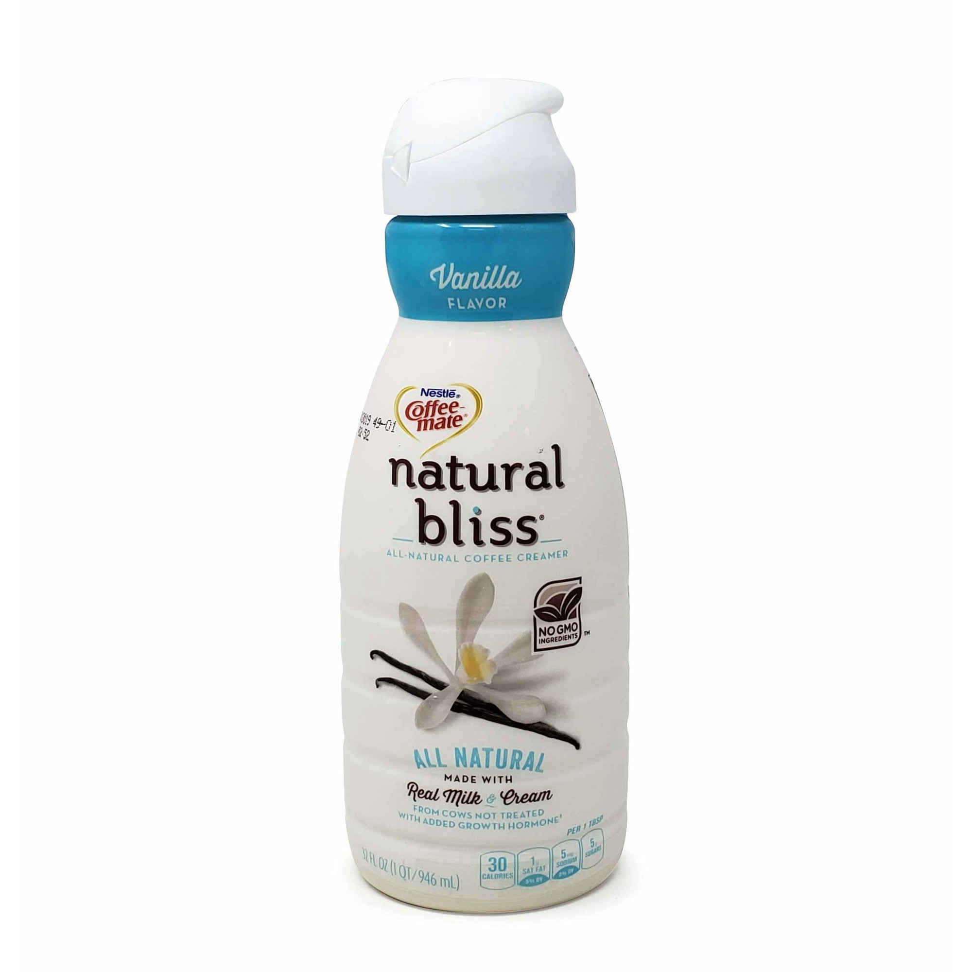 Coffeemate Creamer Natural Bliss Vanilla 32oz