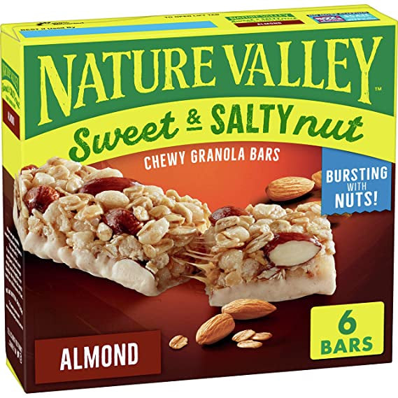 Nature Valley Bars Sweet & Salty Almond 6ct/7.4oz