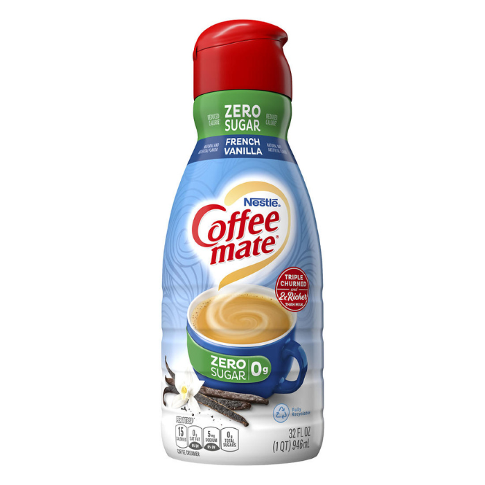 Nestle Coffeemate French Vanilla Sugar Free 32oz