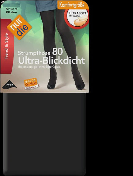 NURDIE TIGHTS ULTRA OPAQUE 80 DEN LARGE