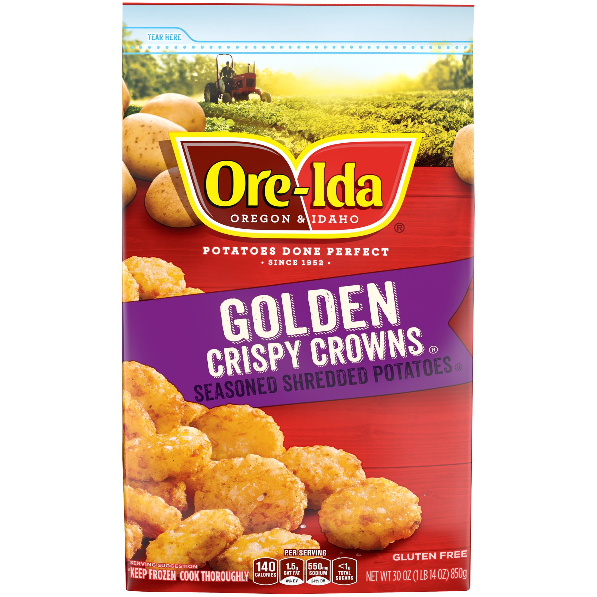 Ore Ida Golden Crispy Crowns 30oz