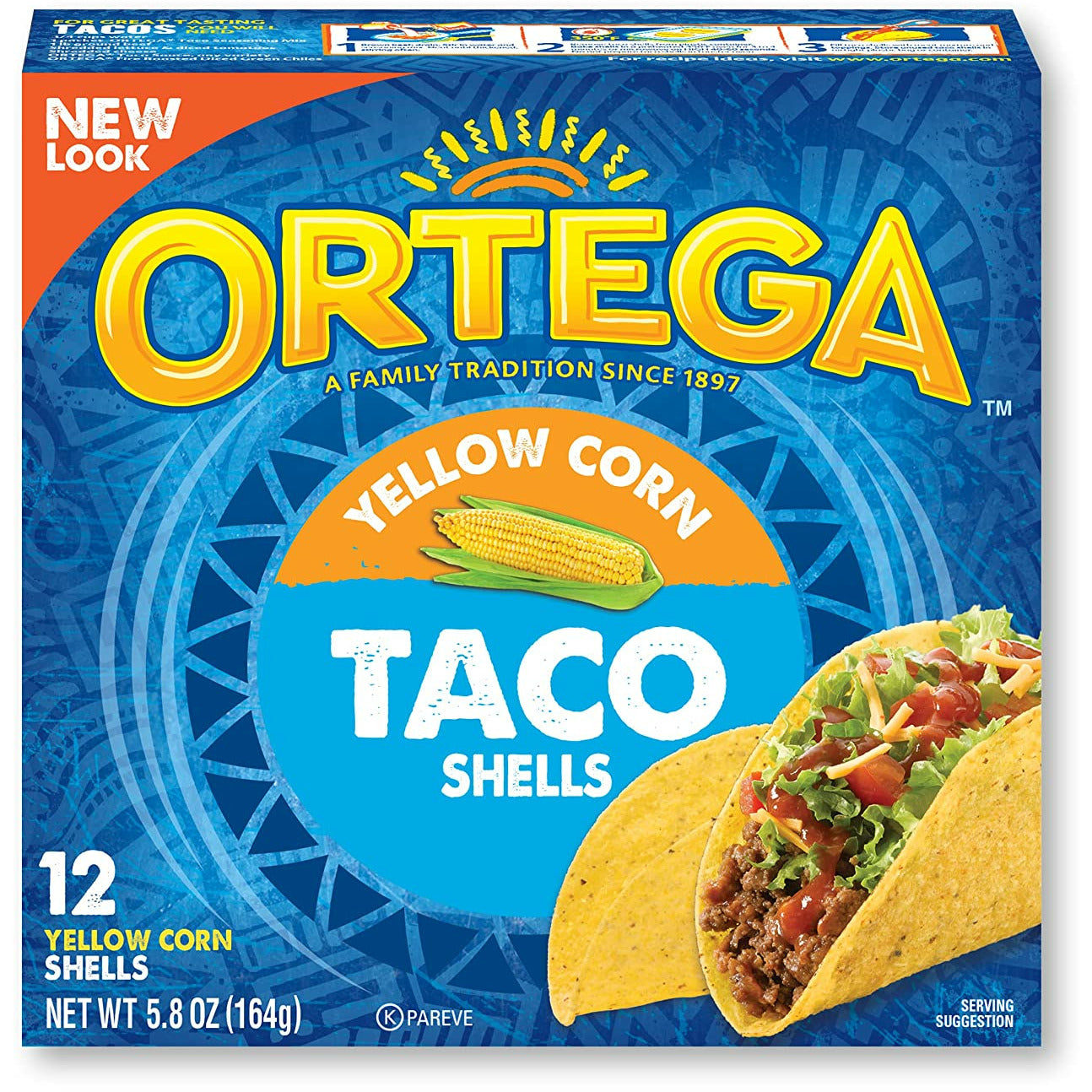 Ortega Taco Shells 12ct/4.9oz