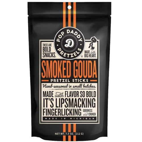 Pop Daddy Pretzels Smoked Gouda 7.5oz