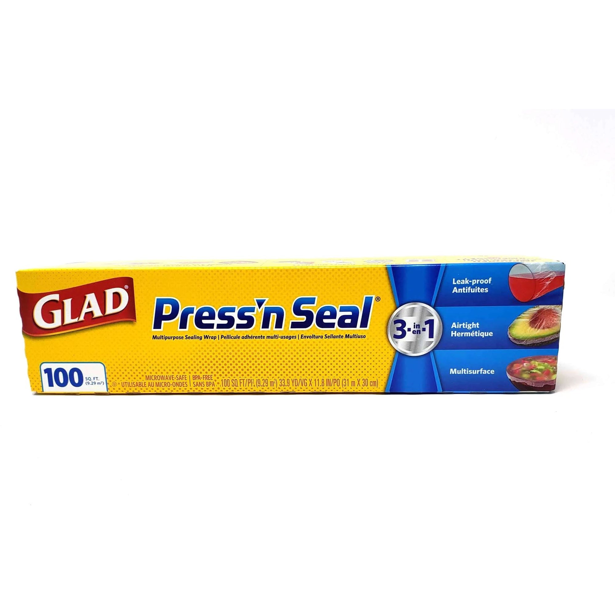 Glad Plastic Wrap Press n Seal 12"/140sqft