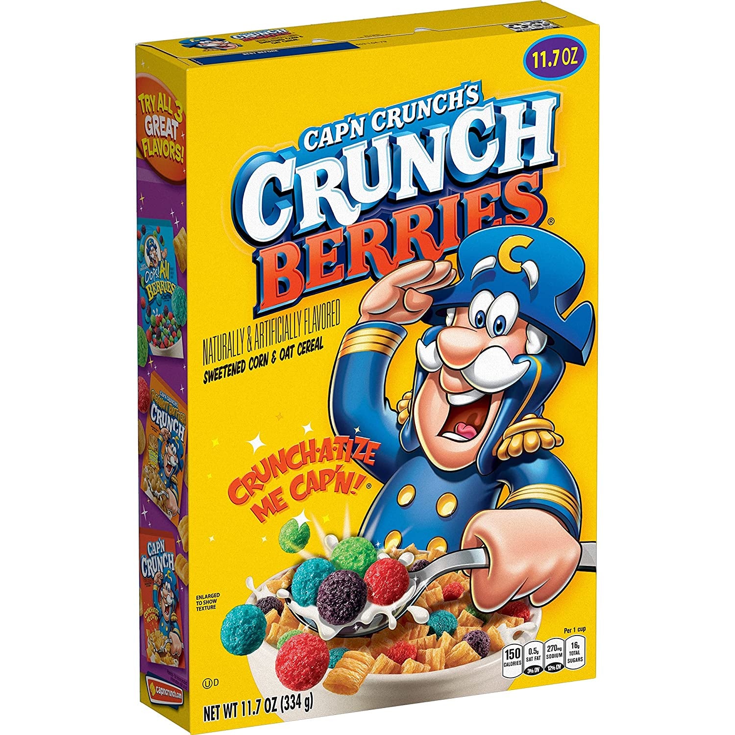 Quaker Cap'n Crunch Berries 11.7oz