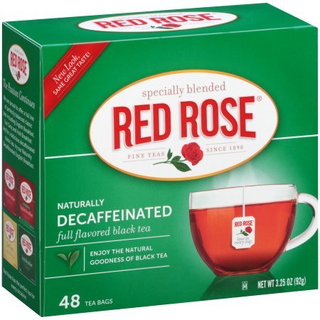 Red Rose Tea Bags Decaf 48ct