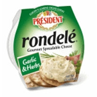 Rondele Garlic & Herb Cheese Spread 6.5oz