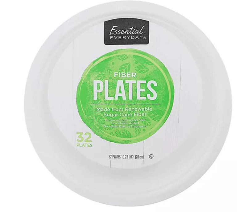 Essential Everyday Fiber Plate 10"/32ct