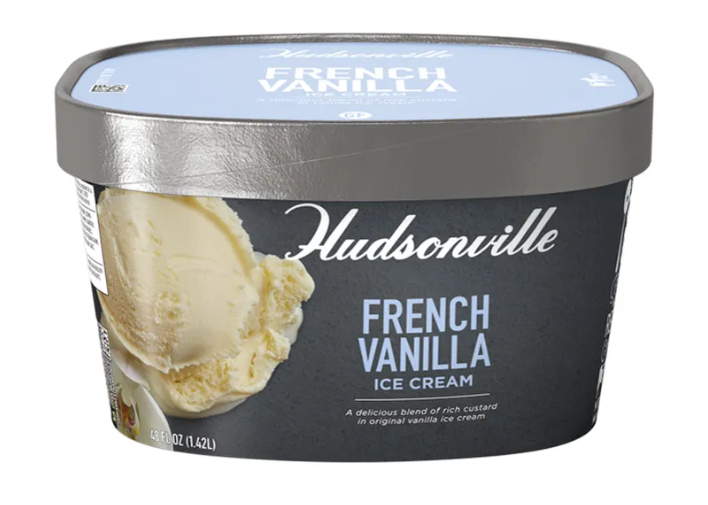 Hudsonville French Vanilla Ice Cream 48oz