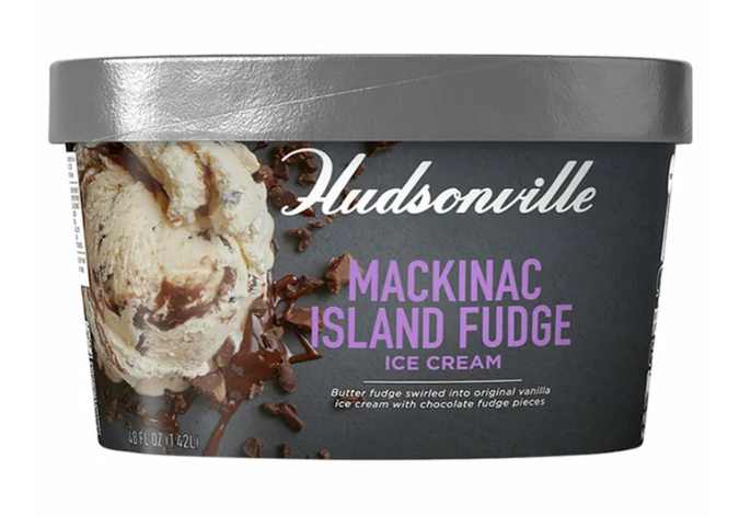 Hudsonville Ice Cream Mackinac Island Fudge