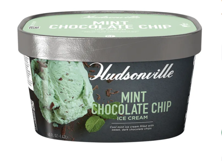 Hudsonville Ice Cream Mint Chocolate Chip