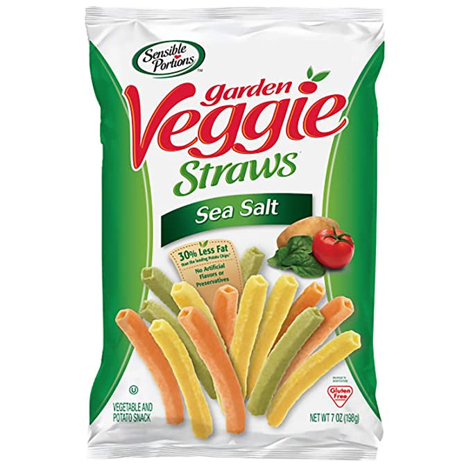 Sensible Portions Veggie Straws Sea Salt 7oz