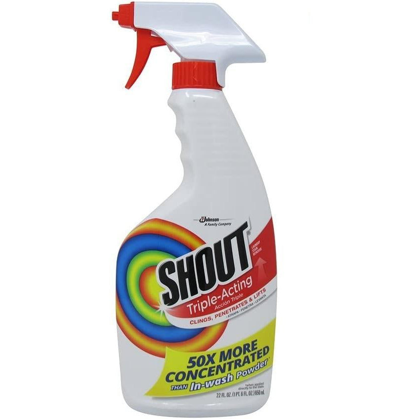 Shout Stain Remover Triple Acting 22oz