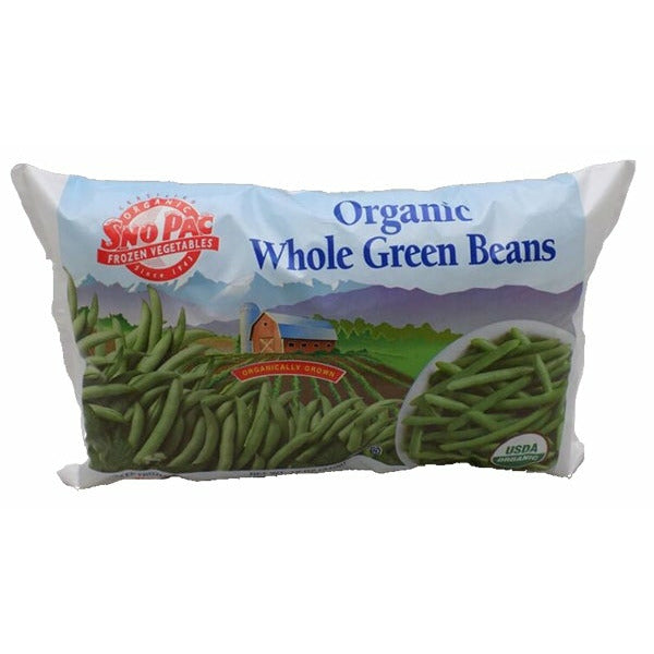 Sno Pac Organic Whole Green Beans 12oz