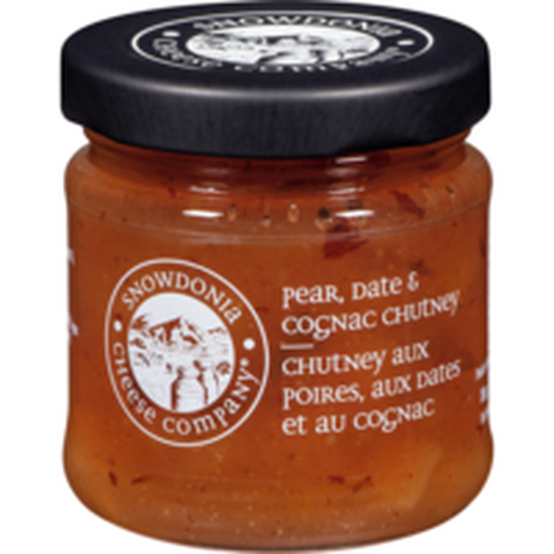 Snowdonia Chutney Pear Date & Cognac 4oz