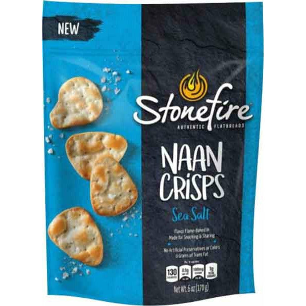 Stonefire Crisps Naan Sea Salt 6oz