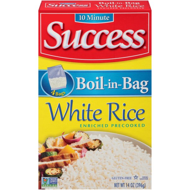 Success Boil-in-Bag White Rice 14oz