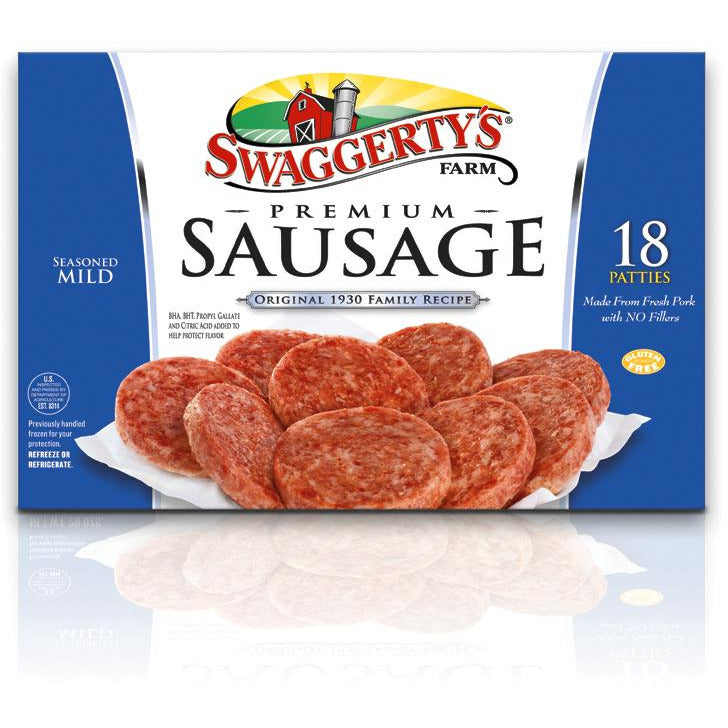 Swaggerty's Premium Sausage 18 Patties