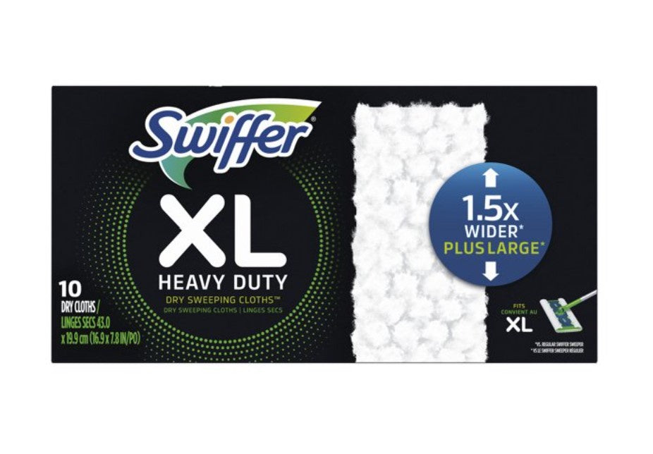 Swiffer XL Heavy Duty Dry Cloth 10ct