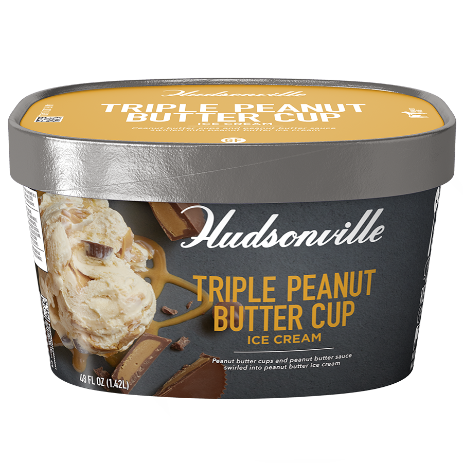 Hudsonville Peanut Butter Cup Ice Cream 48oz