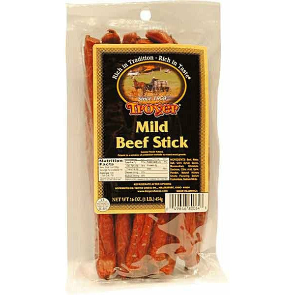 Troyer Beef Meat Sticks Mild 1lb