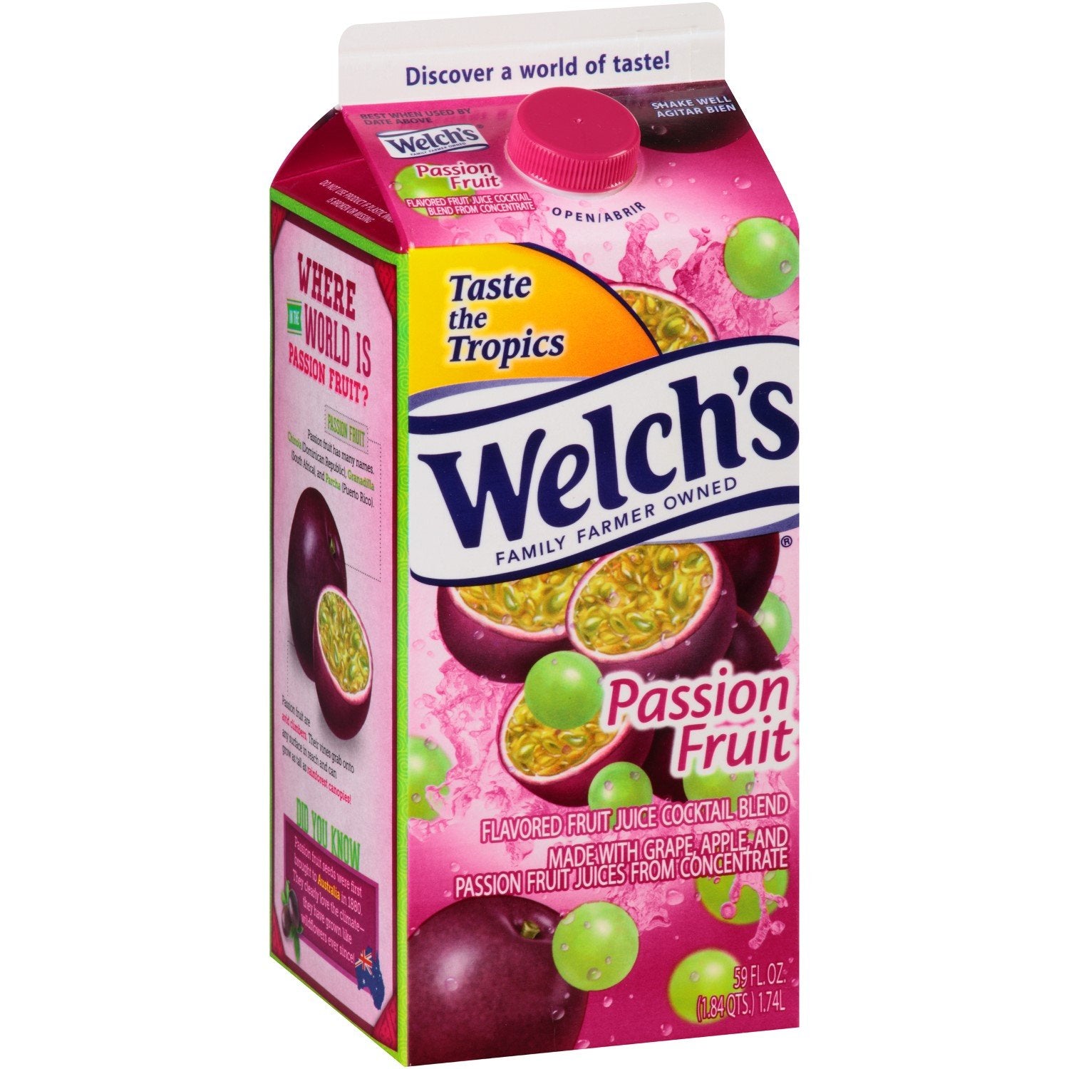 Welch's Juice Blend Cocktail Passion Fruit 59oz